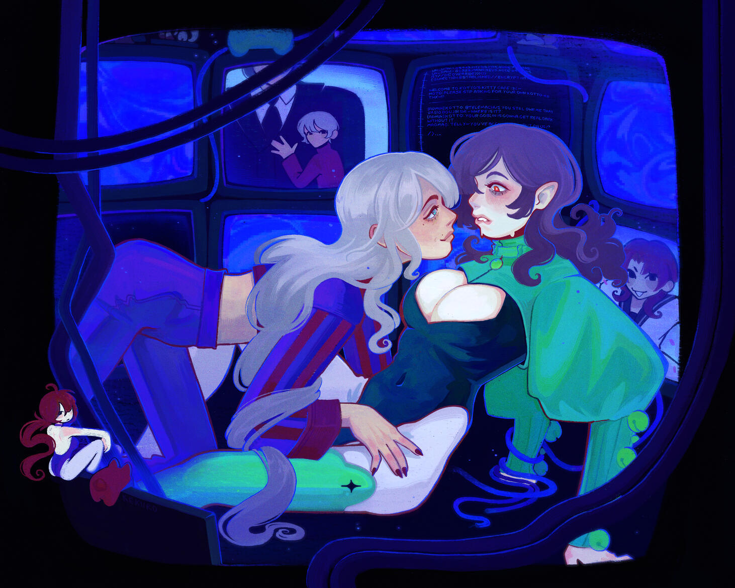 apparently girls can kiss wtf